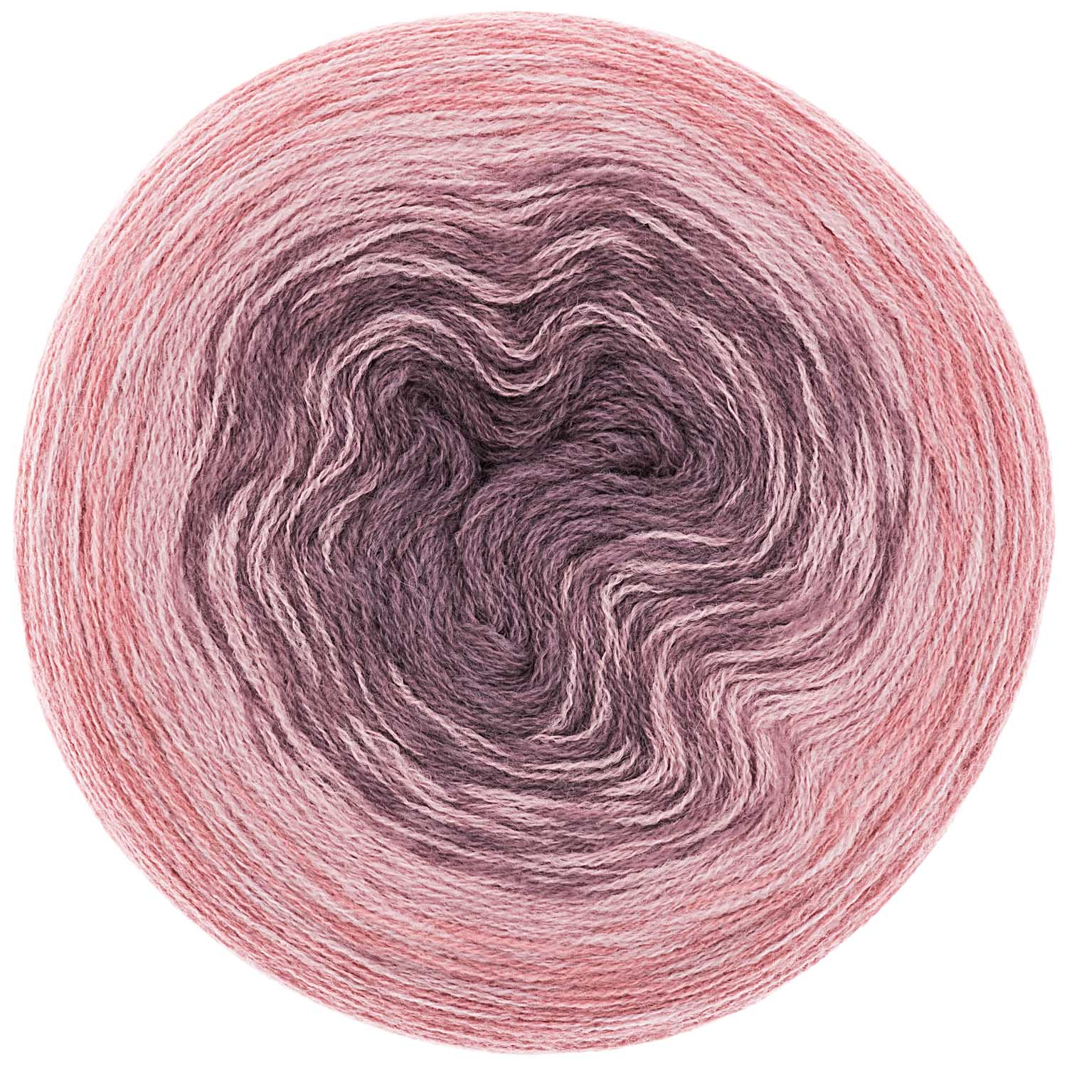 Rico Design Creative Wool Dégradé 200g Farbe 008 Mauve-Rosa