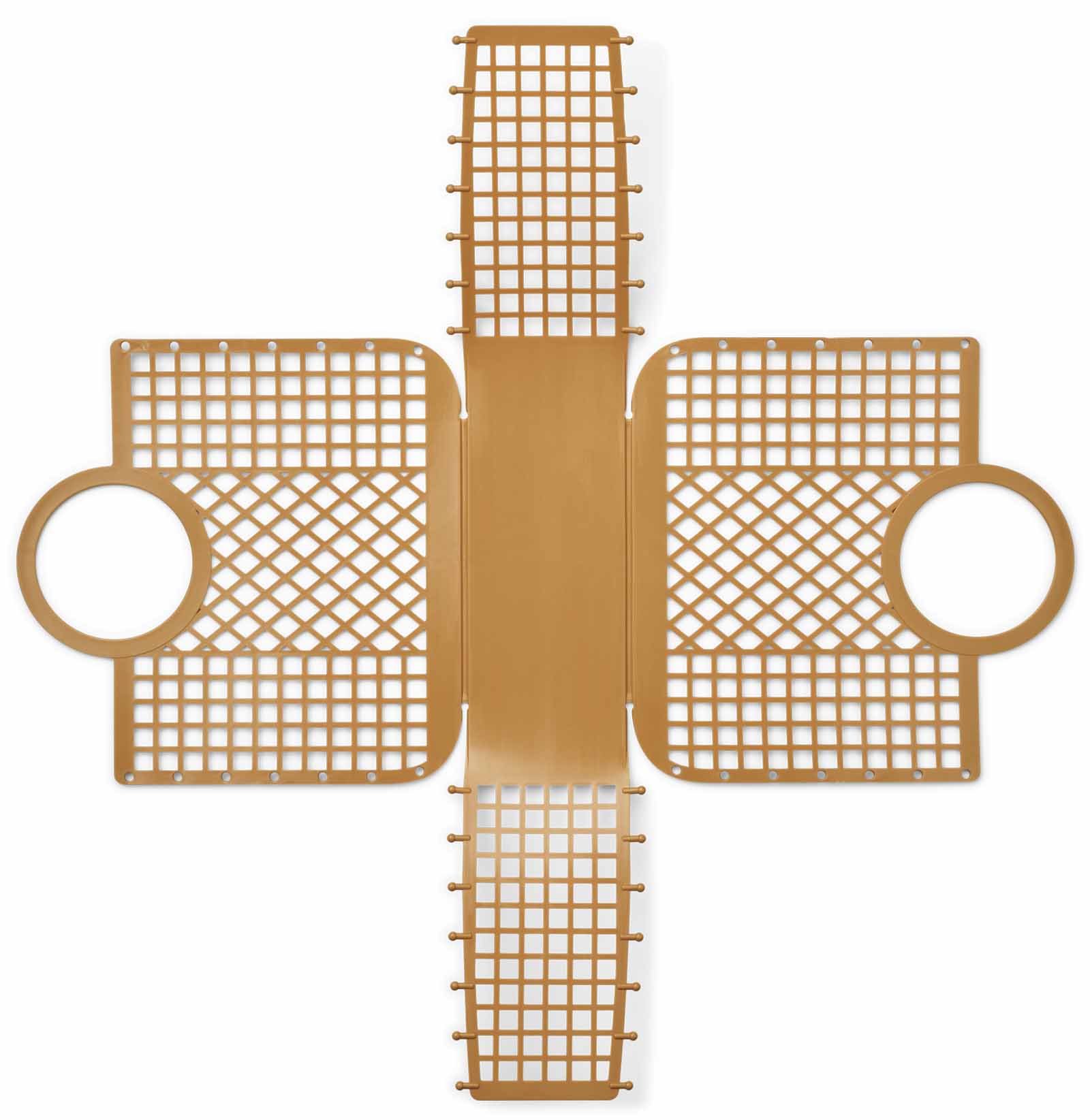 Liewood Samantha Korb Basket Plastik-Korb Yellow Mellow klein