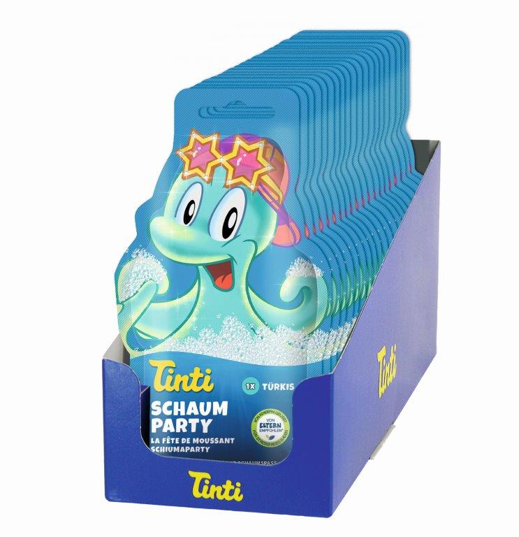 Tinti Schaumparty türkis