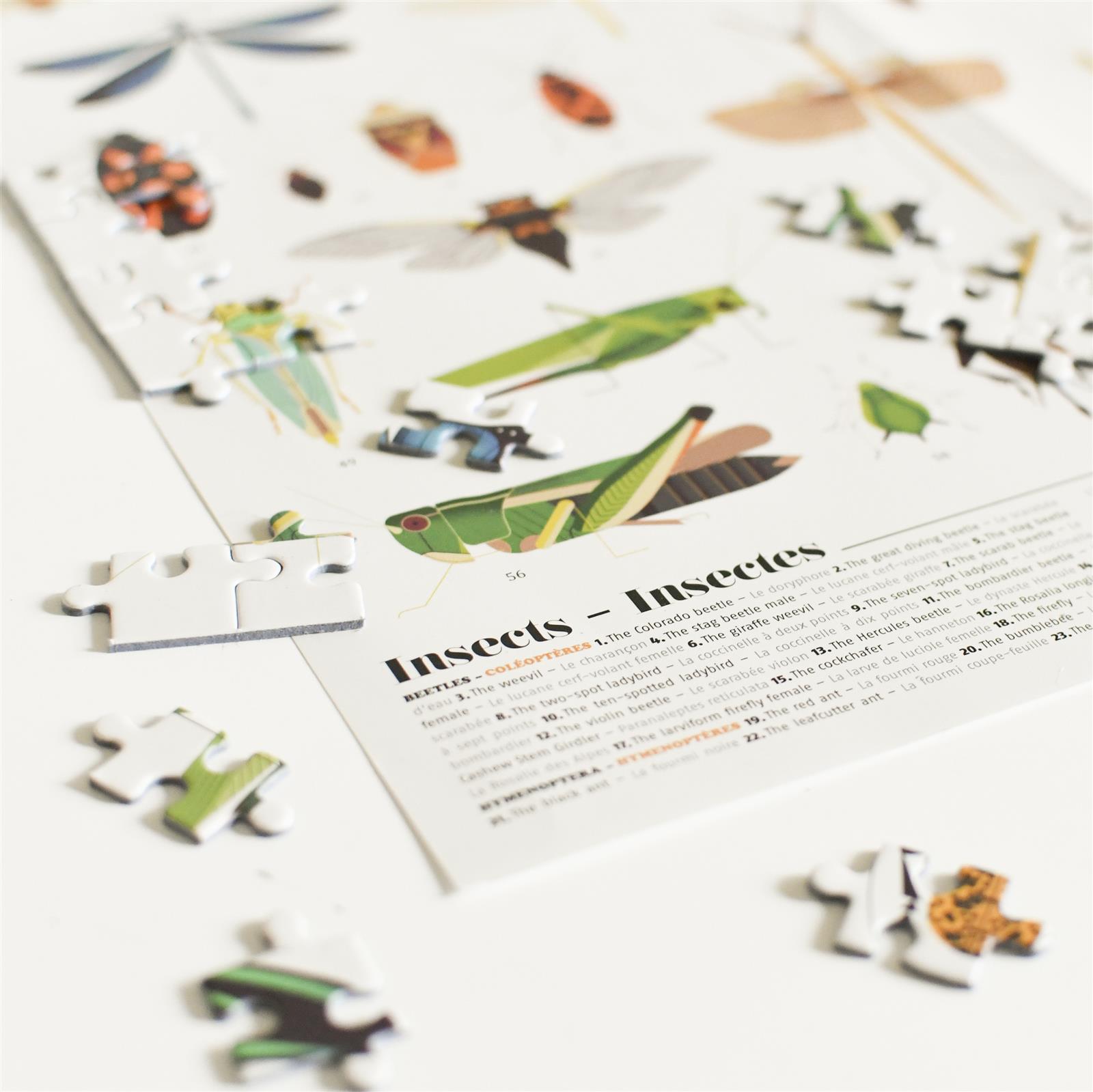 Poppik Discovery Puzzle Motiv Insekten 500 Teile