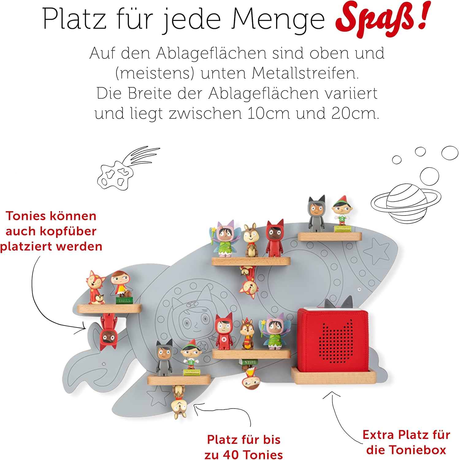 Tonies Regal Durch die Galaxie Tonies Regal Durch die Galaxie
