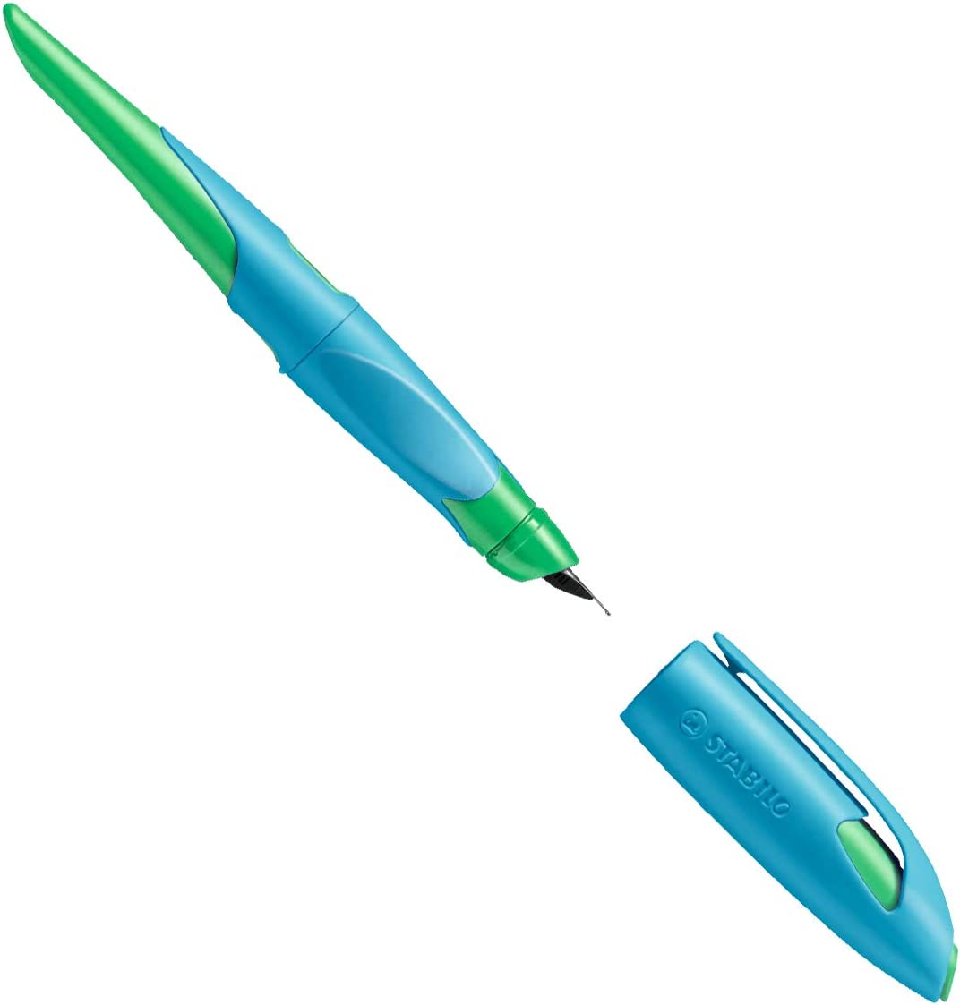 Stabilo Füllhalter Easy Birdy A Linkshänder Himmelblau Grasgrün