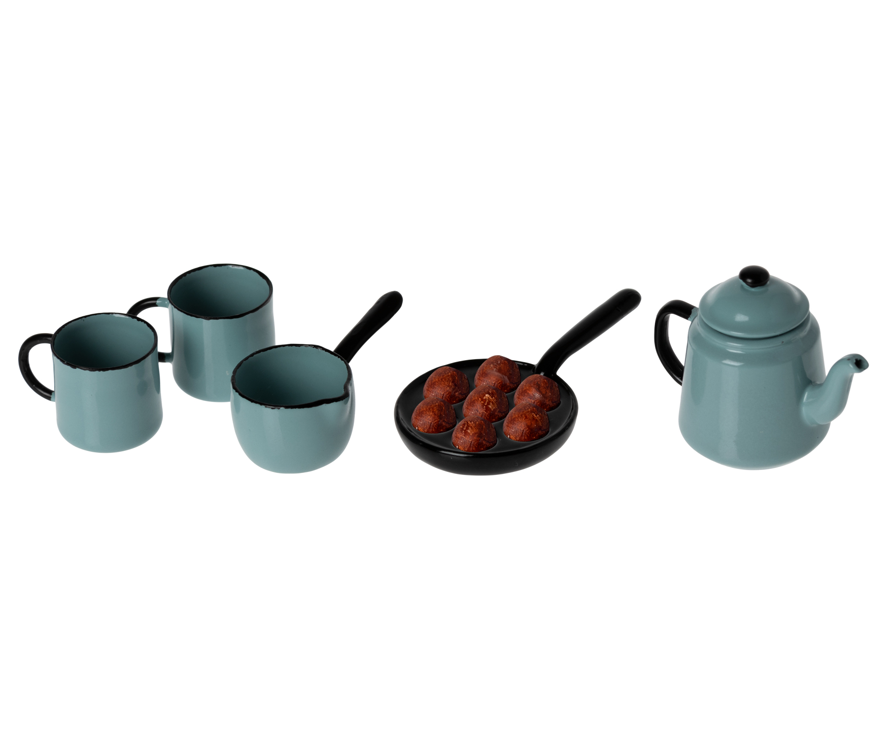 Maileg Madame Blues Lieblinge Geschirr Set
