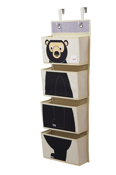3 sprouts Wandaufbewahrung Wandorganizer Wandutensilo Bär 3 sprouts Wandaufbewahrung Wandorganizer Wandutensilo Bär