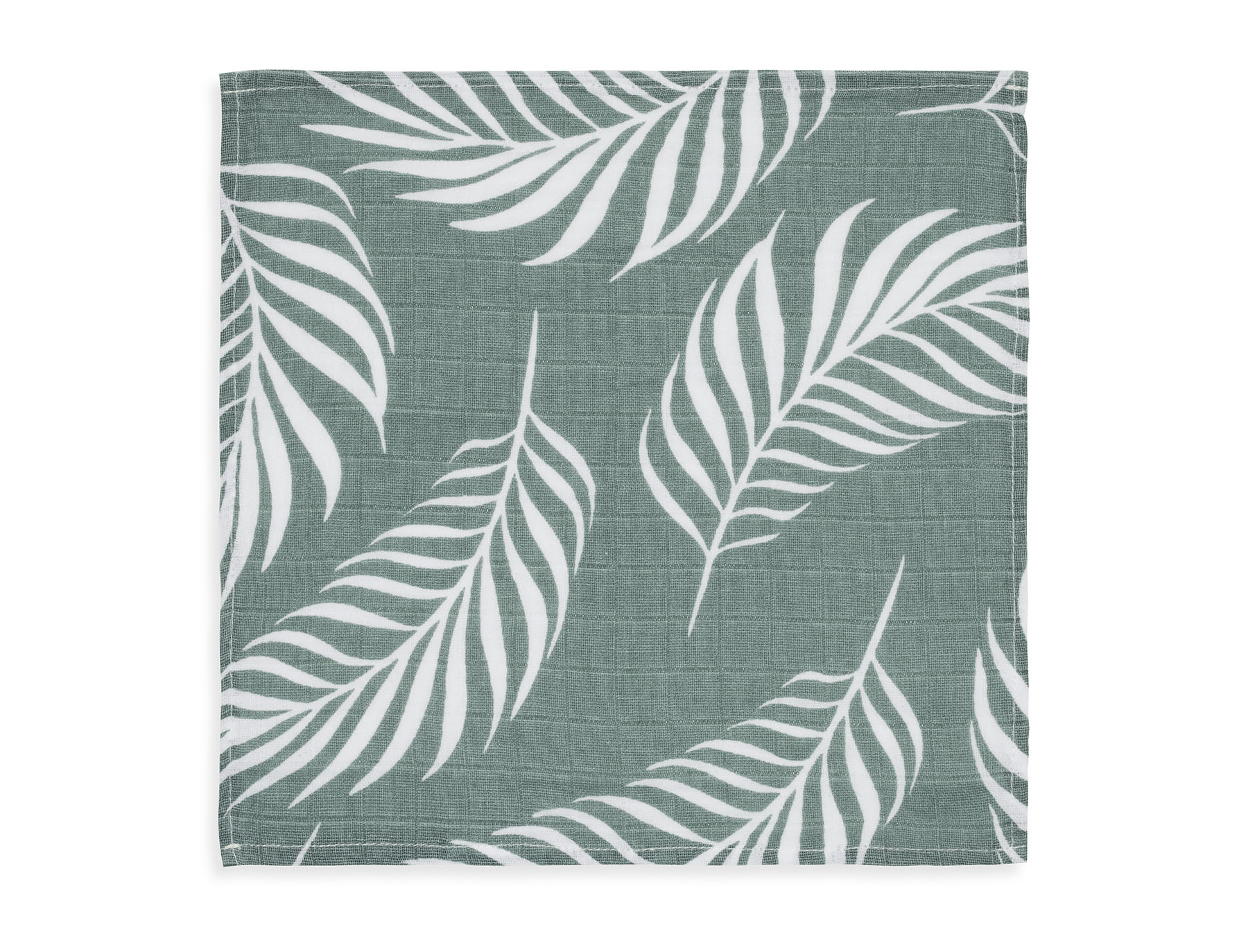 Jollein Spucktuch Hydrophil 70 x 70 cm Nature Grün 4 Stück