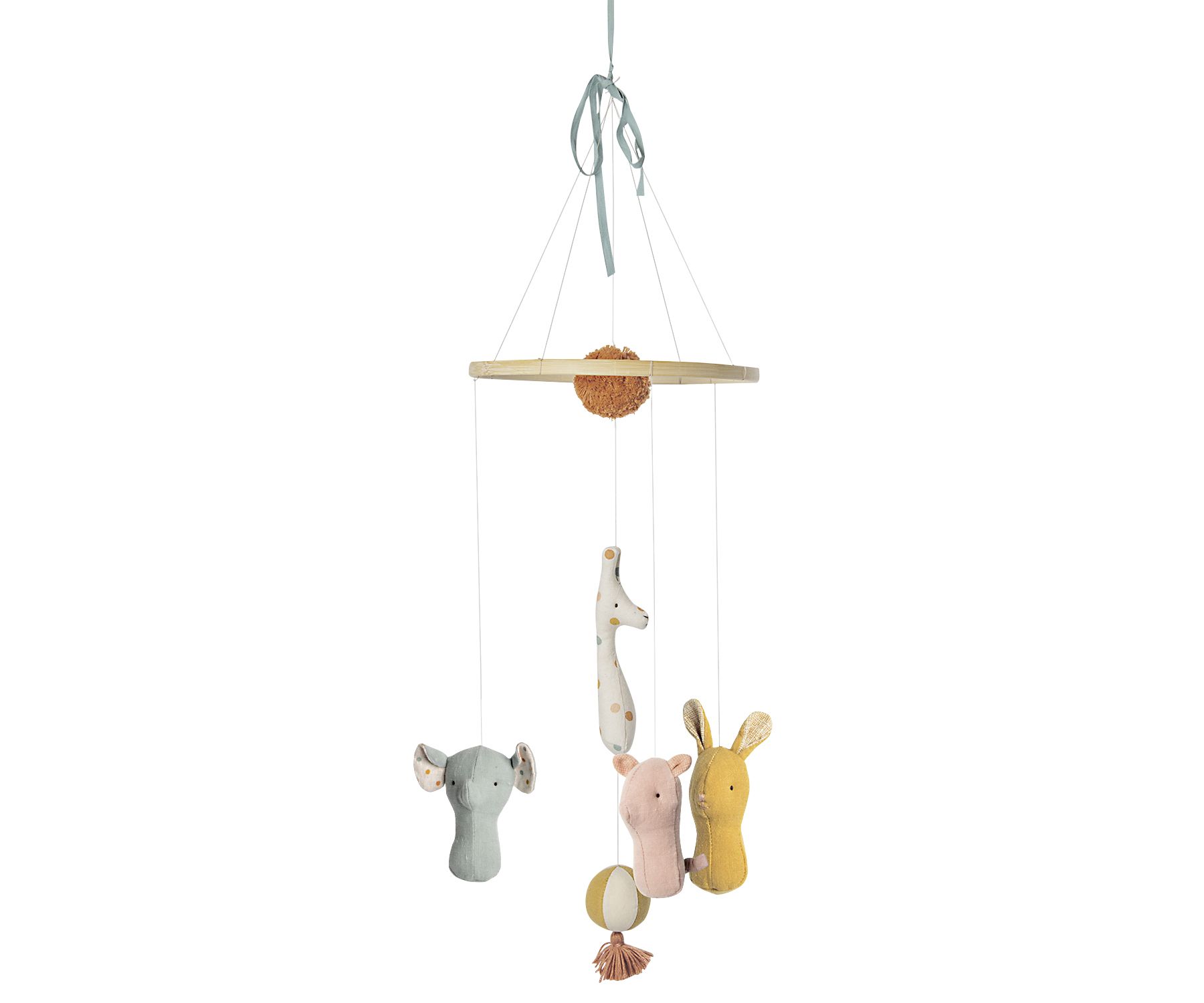 Maileg Kuschelfreunde Tiere Mobile in Geschenkbox