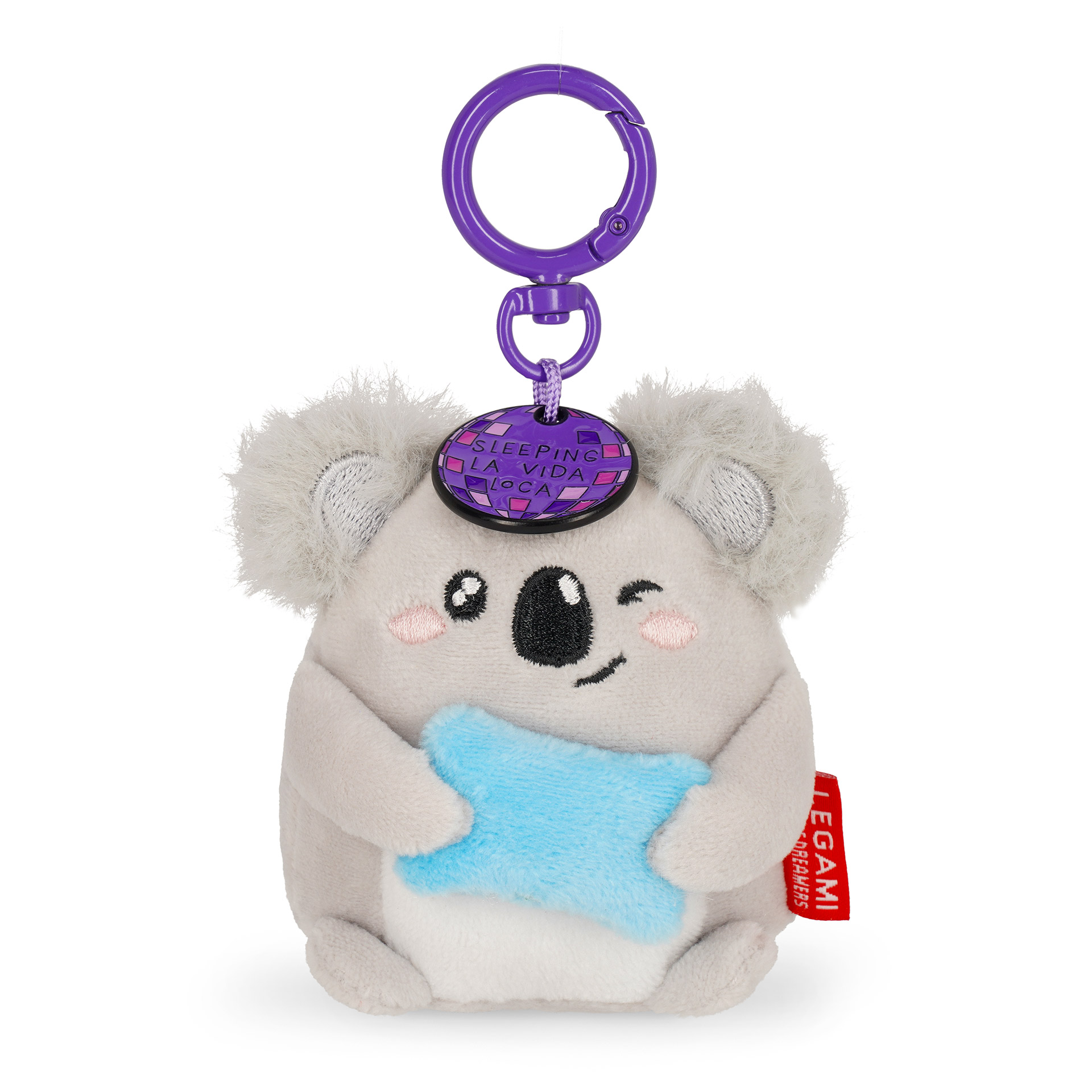 Legami Plüsch-Schlüsselanhänger Super Soft Sleeping La Vida Loca Koala