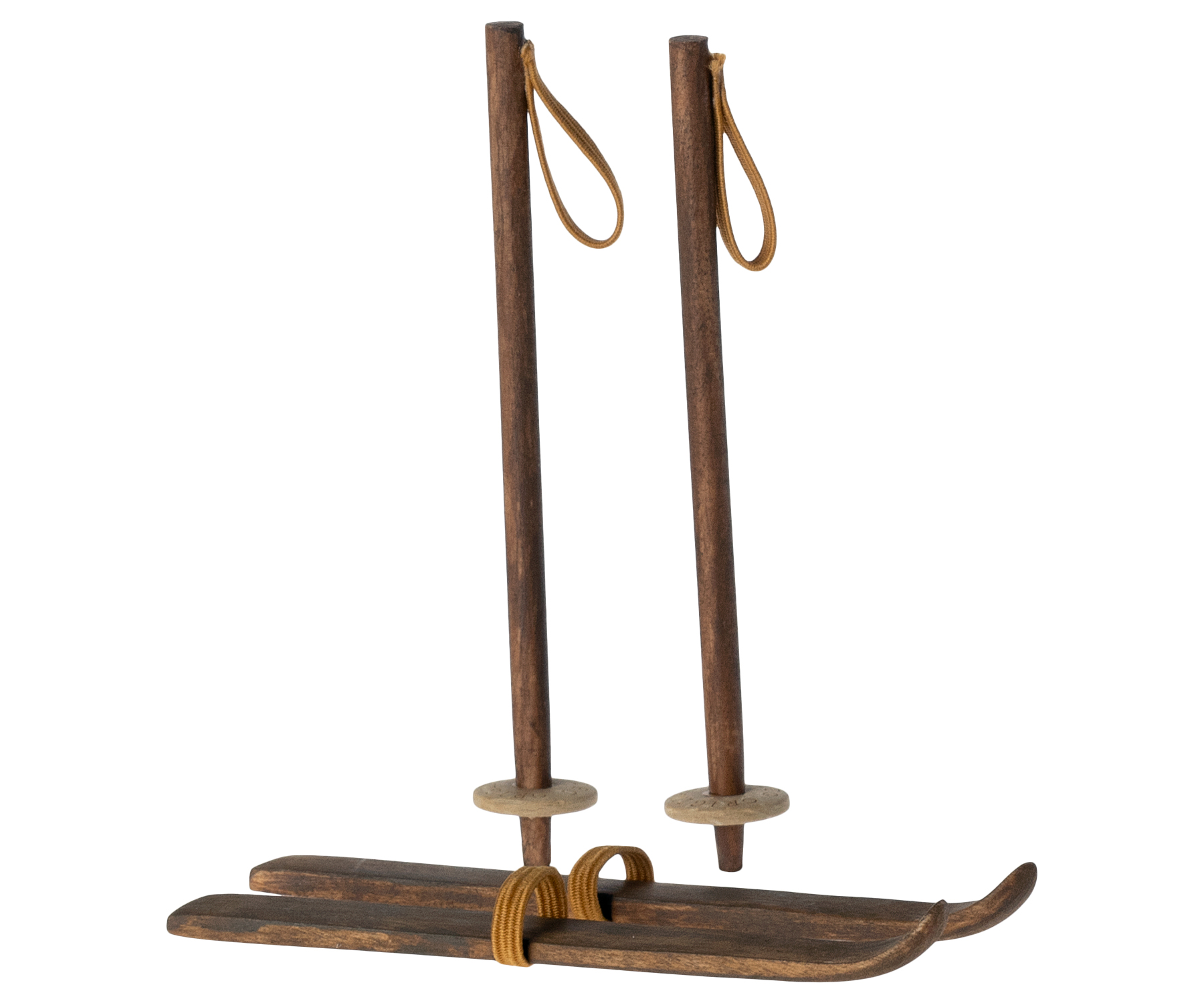 Maileg Ski und Skistöcke für große Schwester und großer Bruder