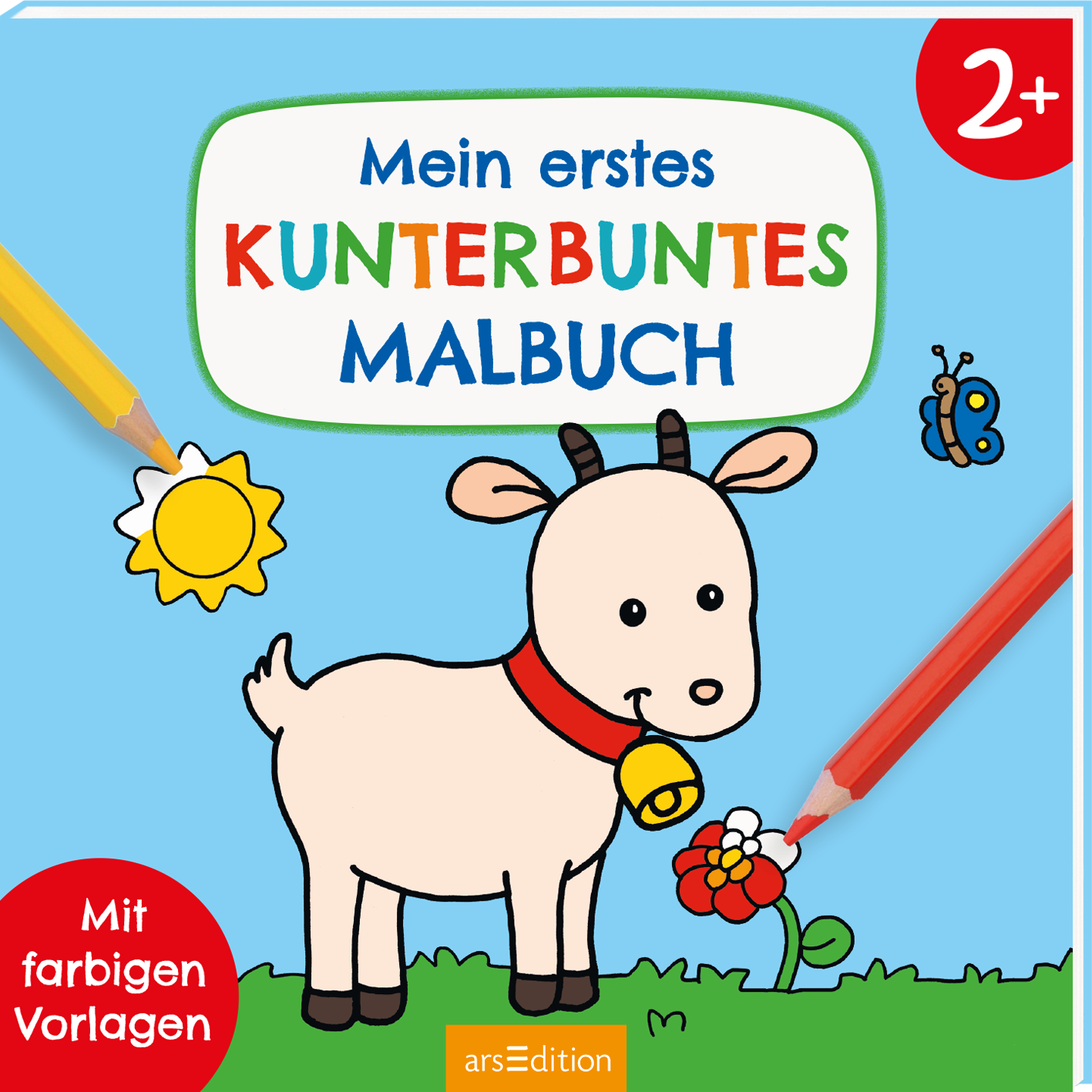 Mein erstes kunterbuntes Malbuch ab 2 Jahren