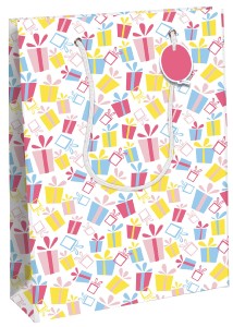 Geschenktasche Geschenktüte Fairy Geschenke bunt