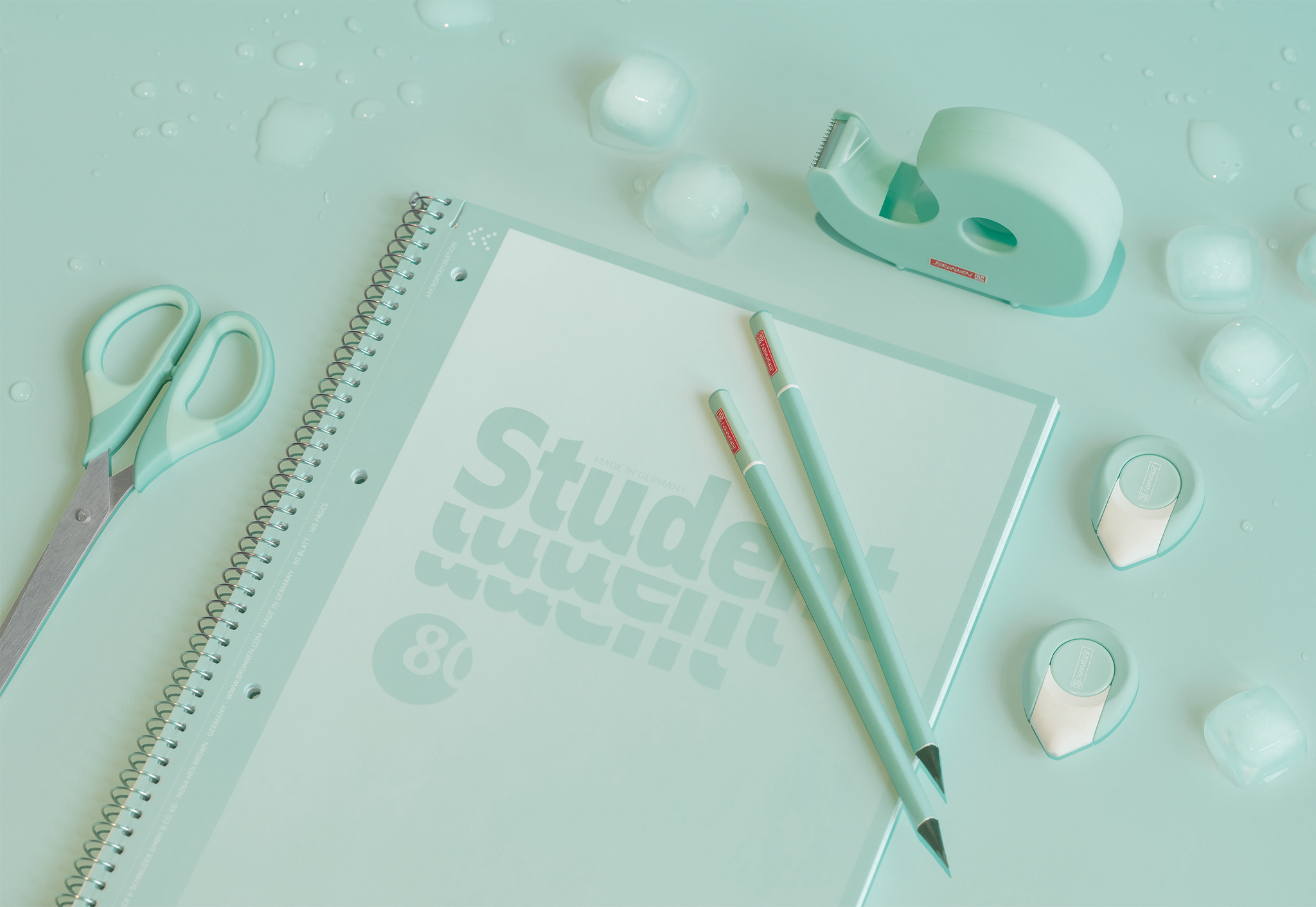 Brunnen Dreikant Bleistift Colour Code HB mint