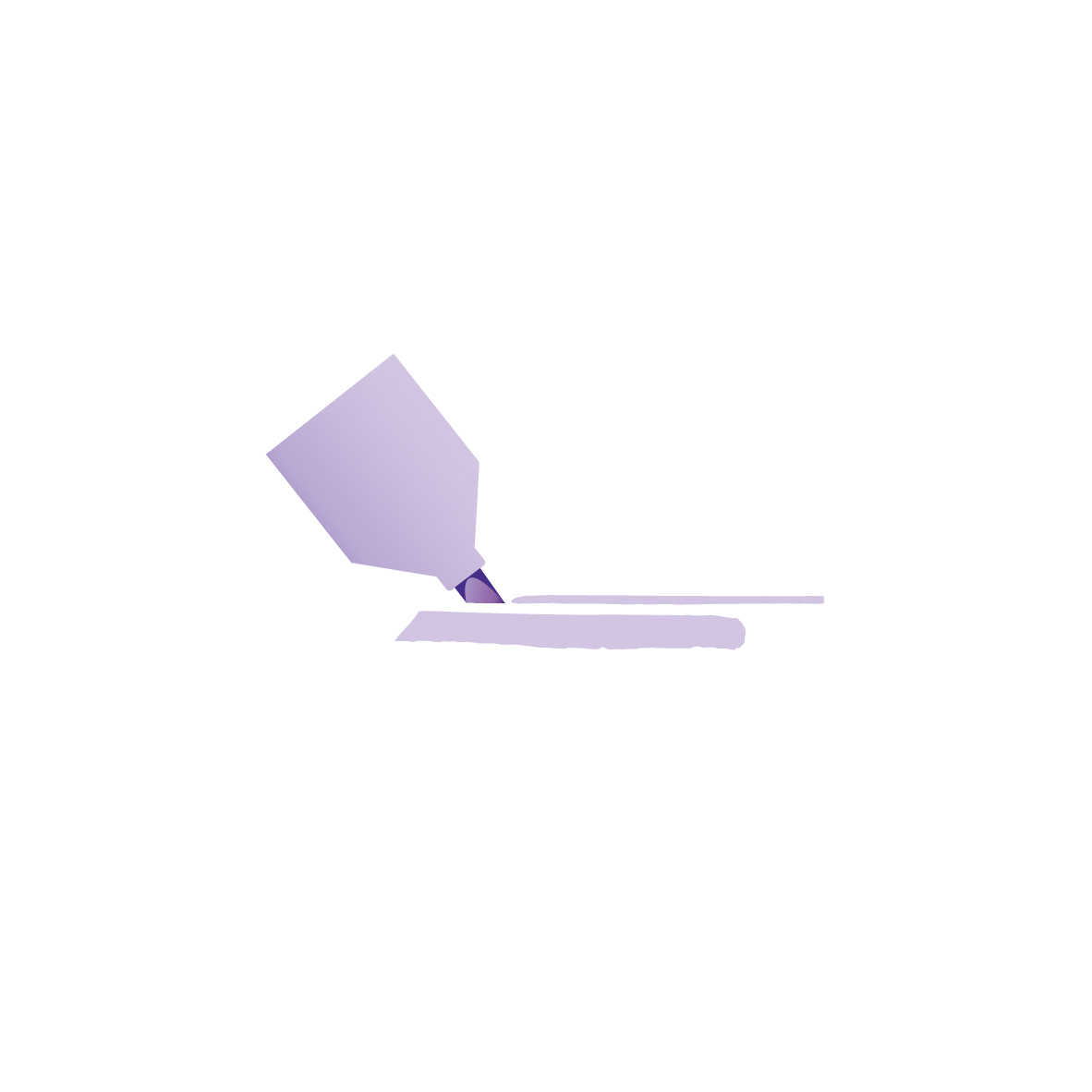 Legami 6er-Set aus Mini Textmarkern Carrate Team Carrot Karotte