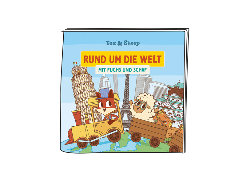 Tonies Rund um die Welt mit Fuchs & Schaf  Osaka & Serengeti ab 4 Jahren