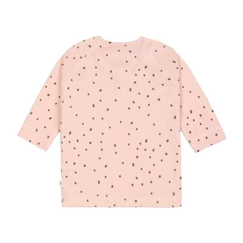 Lässig Langarmshirt Babyshirt Punkte powder pink Größe 74/80 Lässig Langarmshirt Babyshirt Punkte powder pink Größe 74/80