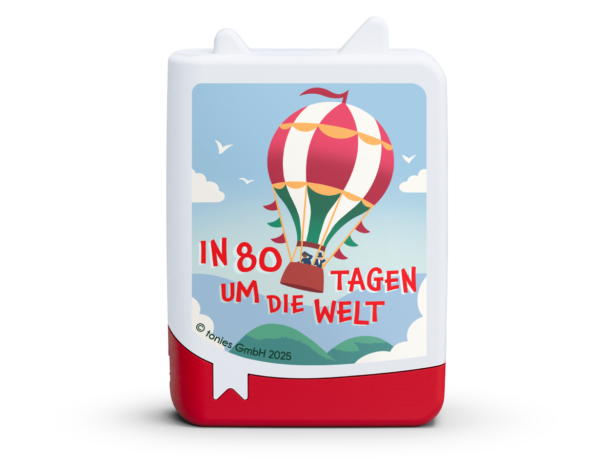 Tonies Book Tonie In 80 Tagen um die Welt ab 7 Jahren