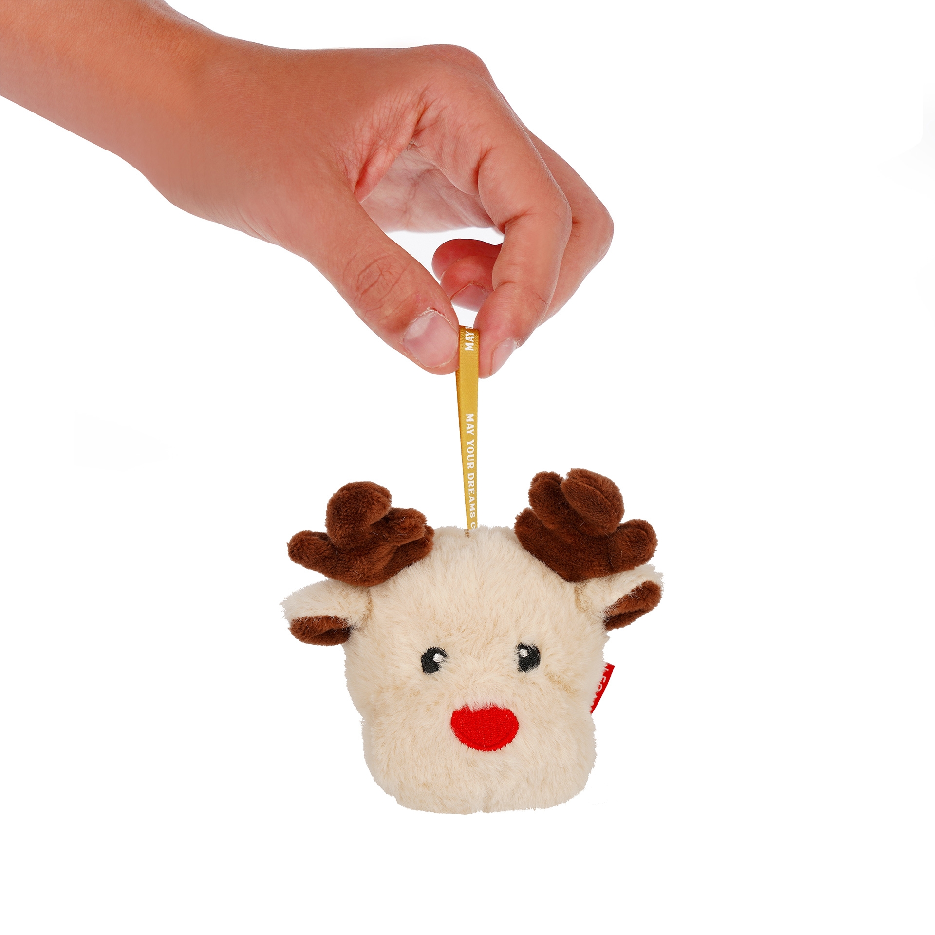 Legami Christbaumschmuck Ho-Ho-Hornament aus Plüsch Reindeer Rentier
