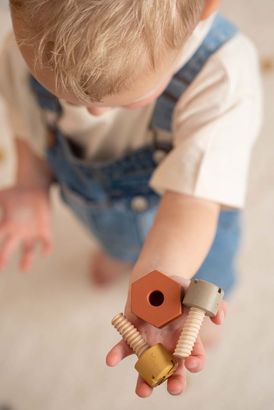 Little Dutch Spiel Mini Werkbank aus Holz blau Little Dutch Spiel Mini Werkbank aus Holz blau