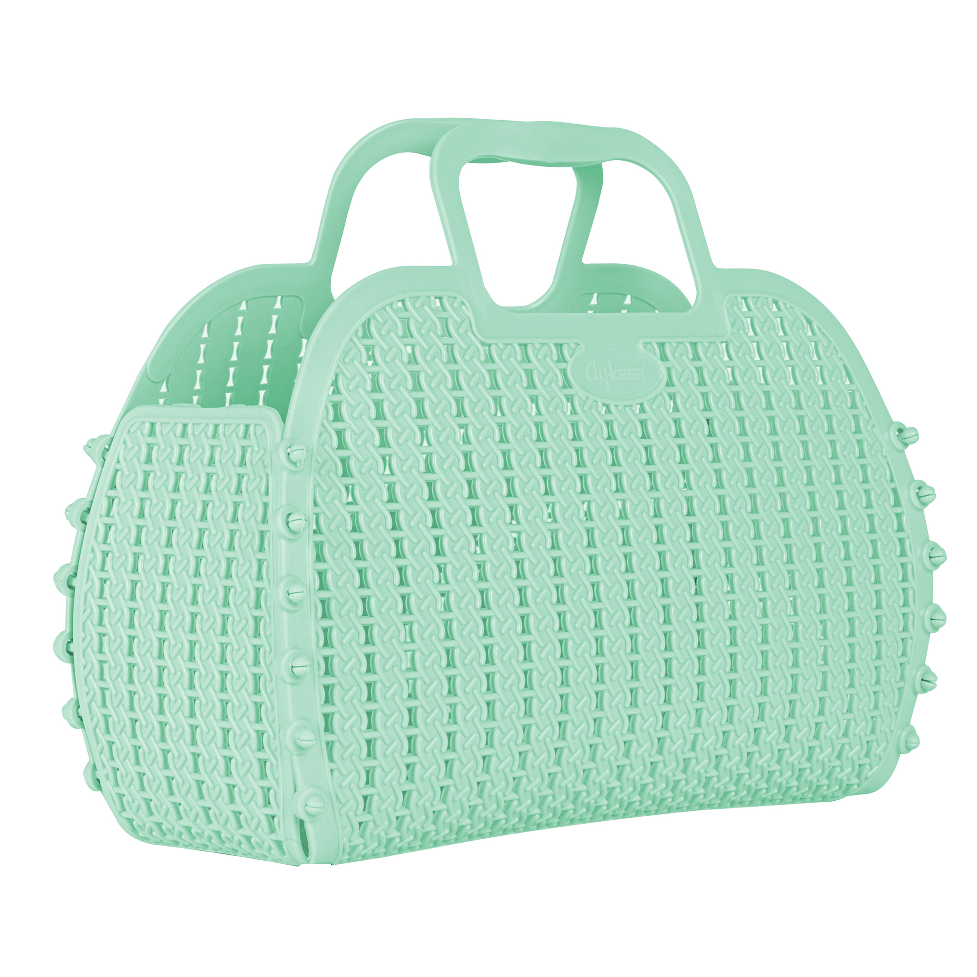 Ay-Kasa Korb Basket Plastik-Korb türkis klein Ay-Kasa Korb Basket Plastik-Korb türkis klein