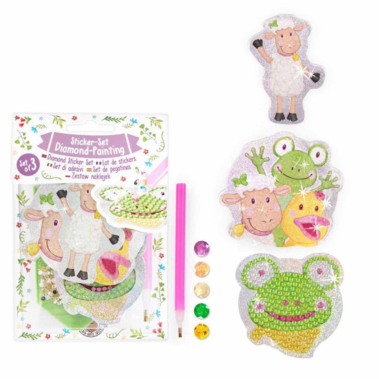 Trendhaus Tommy & Frida Diamond Painting Sticker Set