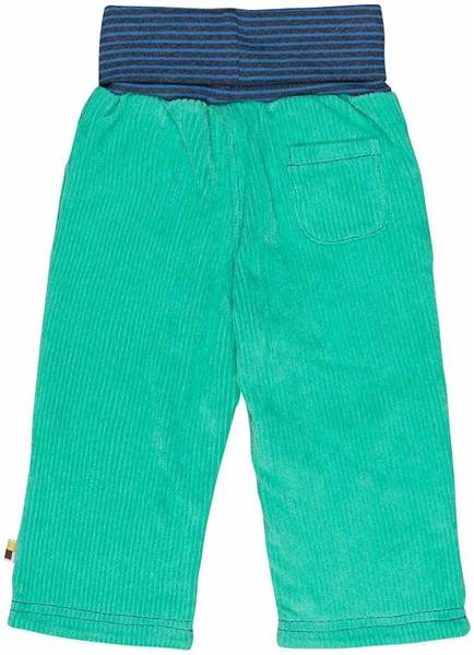Loud + Proud Cord-Hose jade türkis 74/80