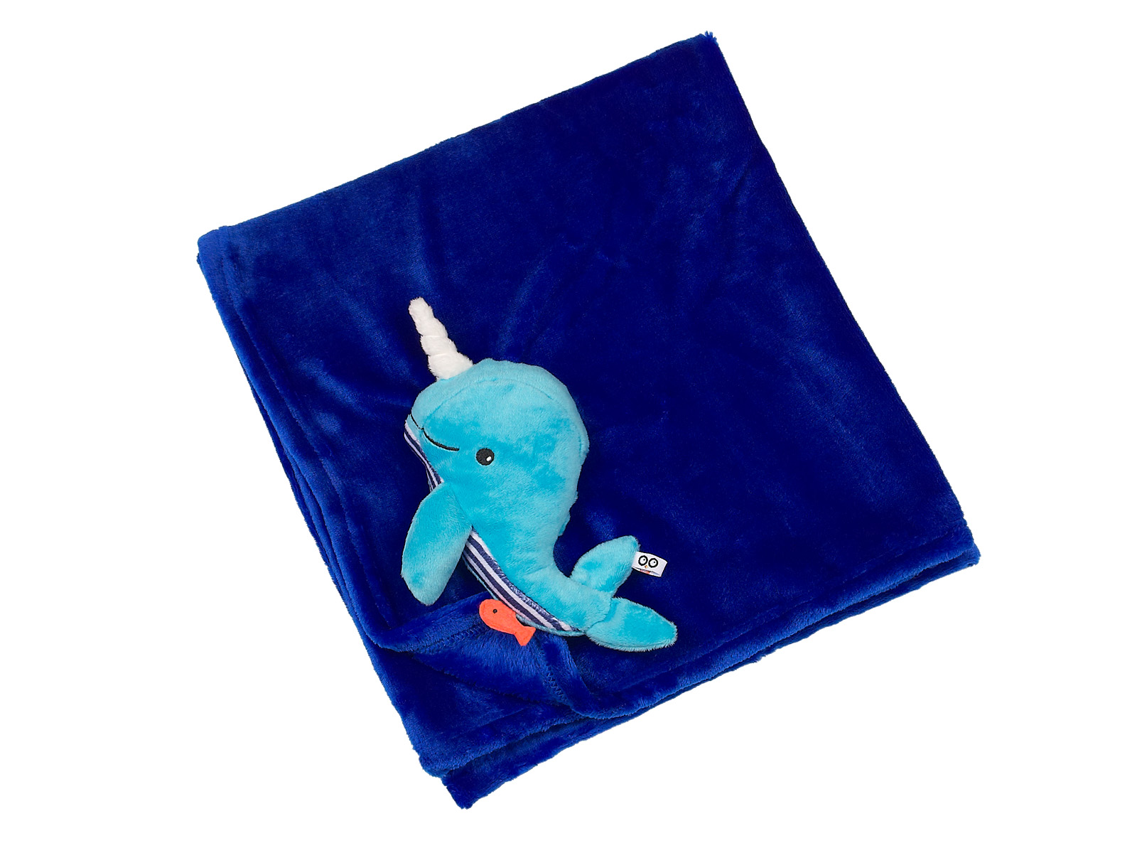 Zoocchini Kinderwagendecke aus Fleece Wal
