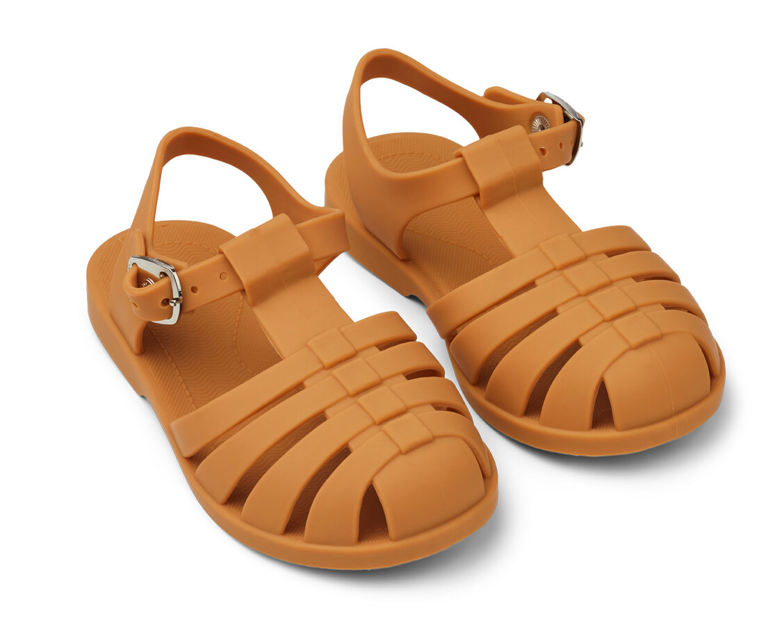Liewood Bade-Sandalen Badeschuhe Farbe mustard 27