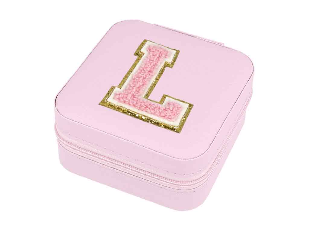 BB Klostermann Schmuckbox Buchstabe L Rosa