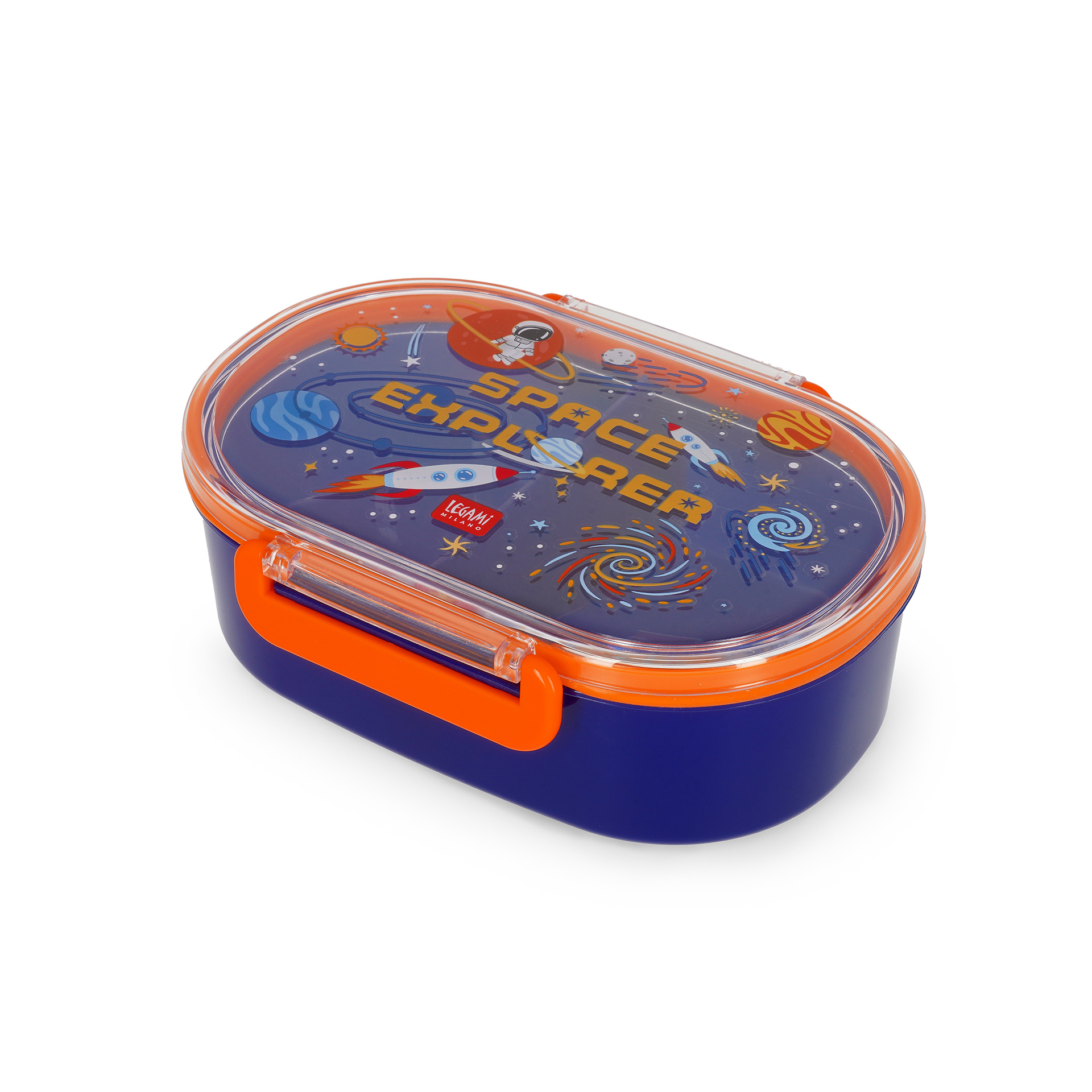 Legami Lunchbox Snackbox - Snack & Go - Space