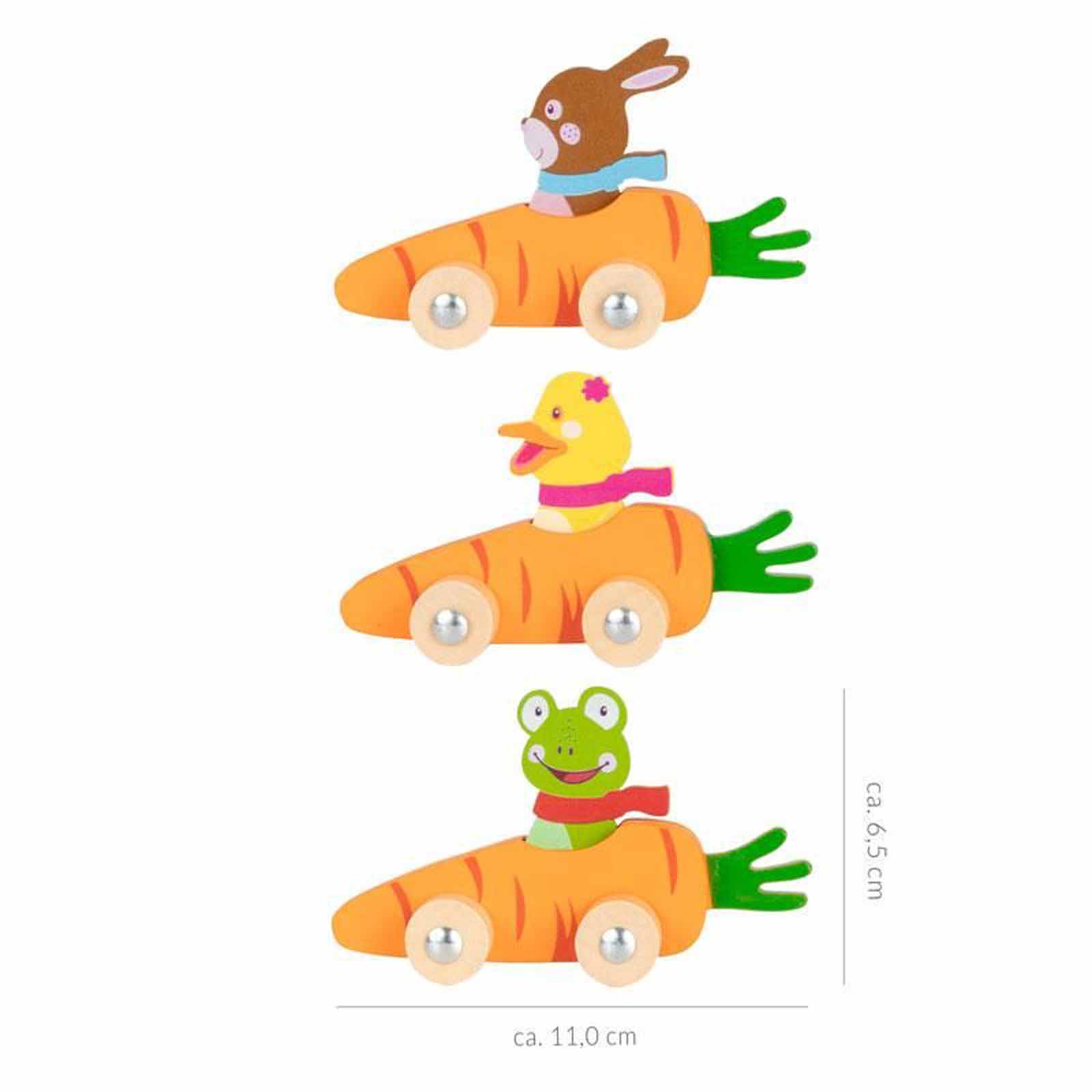 Trendhaus Tommy & Frida Holzflitzer sortiert