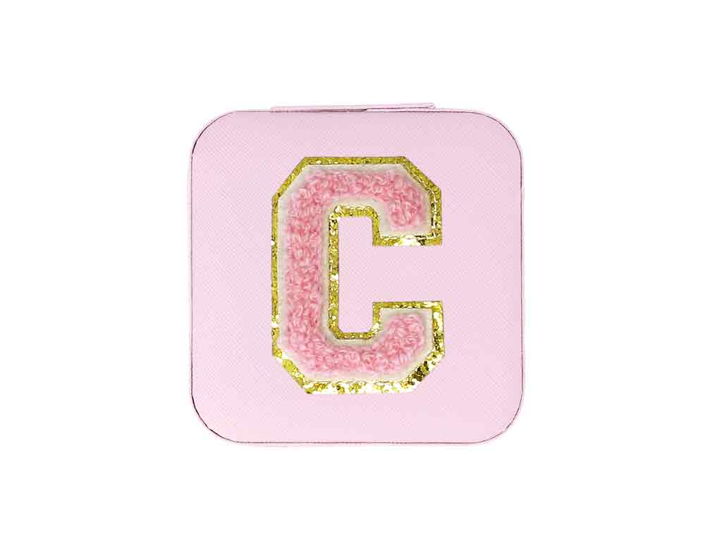 BB Klostermann Schmuckbox Buchstabe C Rosa