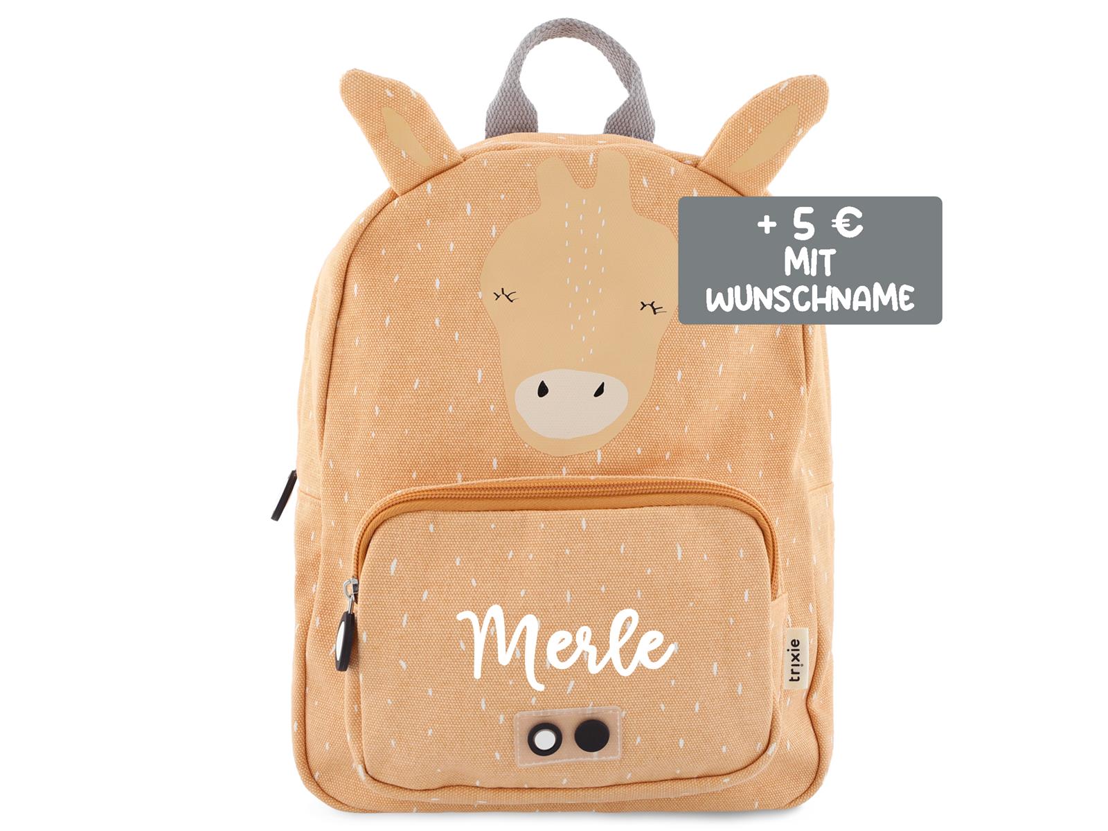 Trixie Rucksack Mrs Giraffe Apricot