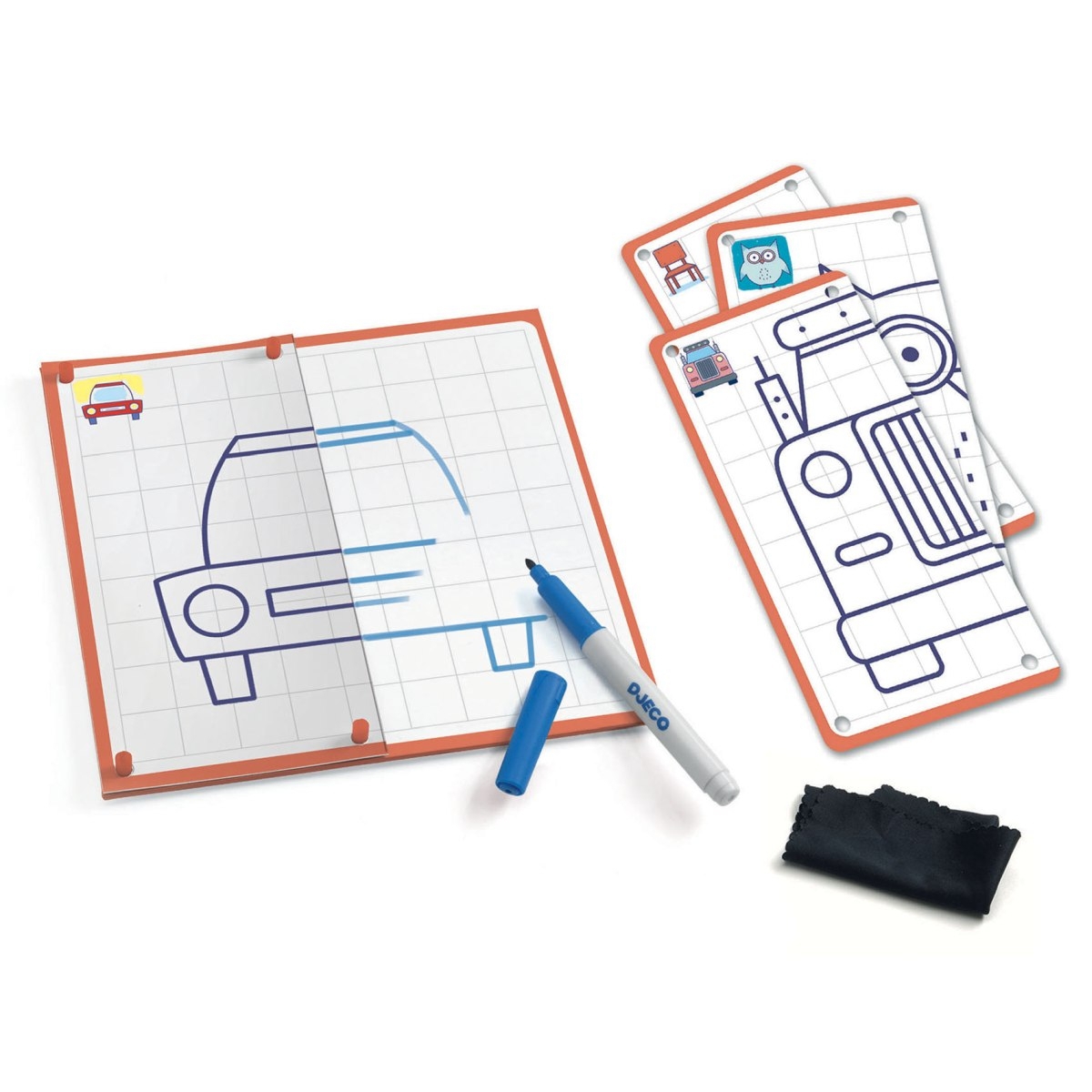 Djeco Lernspiel Step by Step - Symmetrie