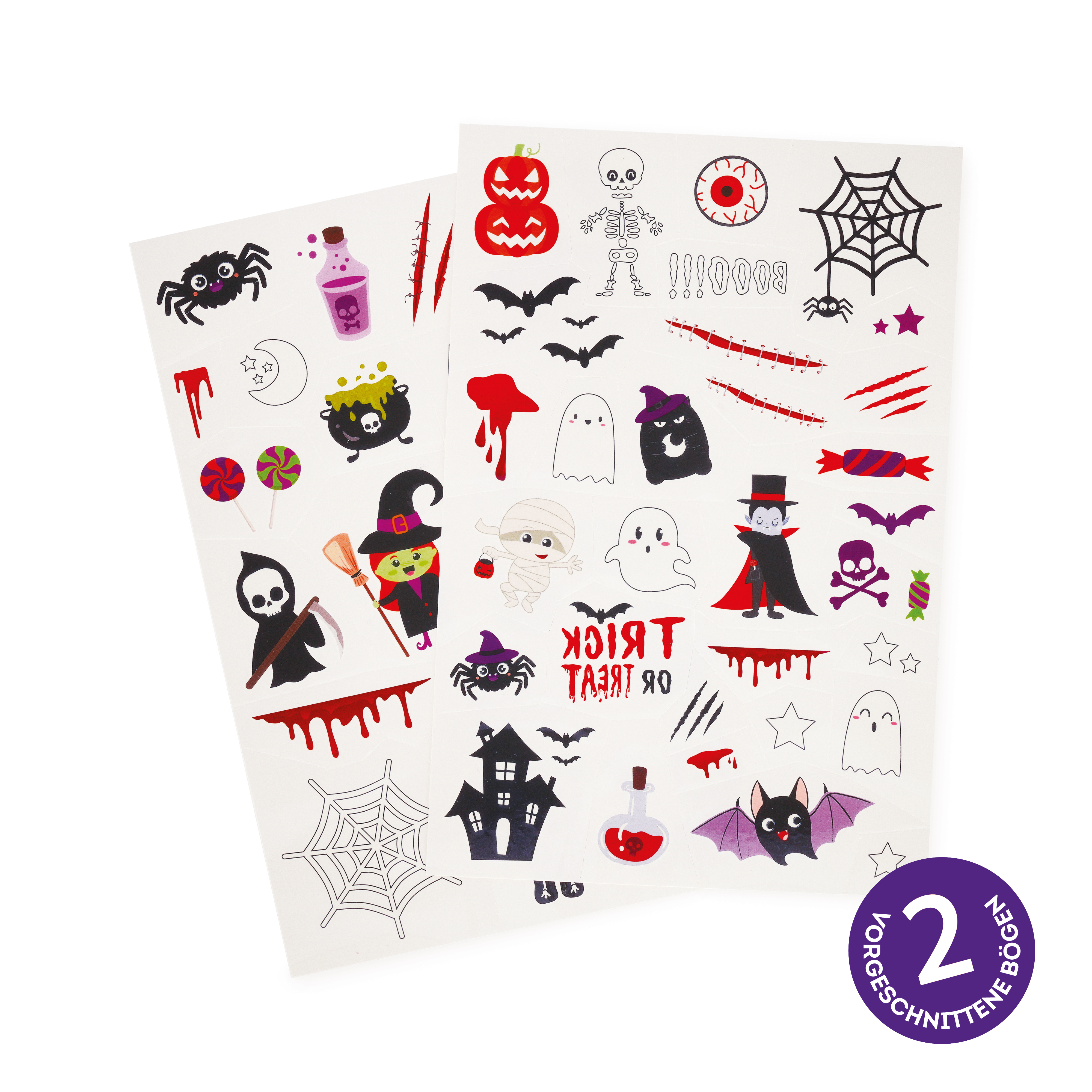 Legami Abziehtattoos Tattoos Halloween
