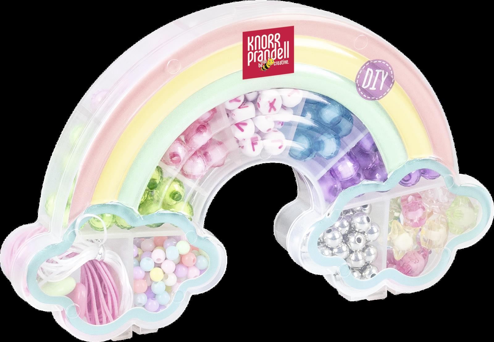 Knorr Prandell Schmuck-Sets Bunte Perlenmischung Regenbogen