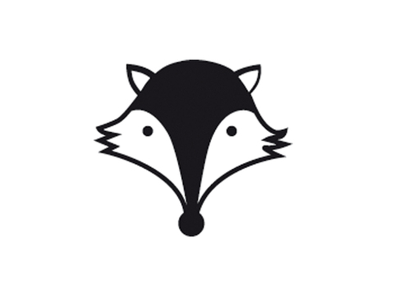 Ministempel Kinderstempel Stempel mit Griff aus Holz Fuchs Fox