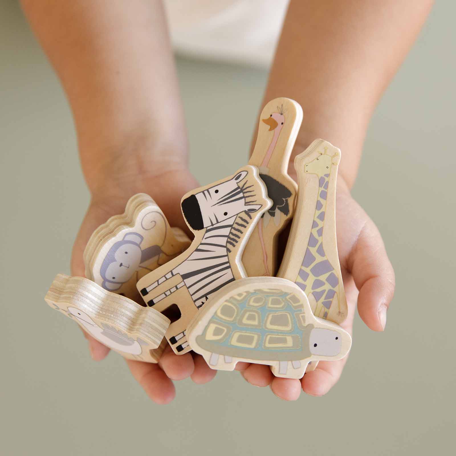 Little Dutch Arche Noah mit Tiere aus Holz Little Dutch Arche Noah mit Tiere aus Holz