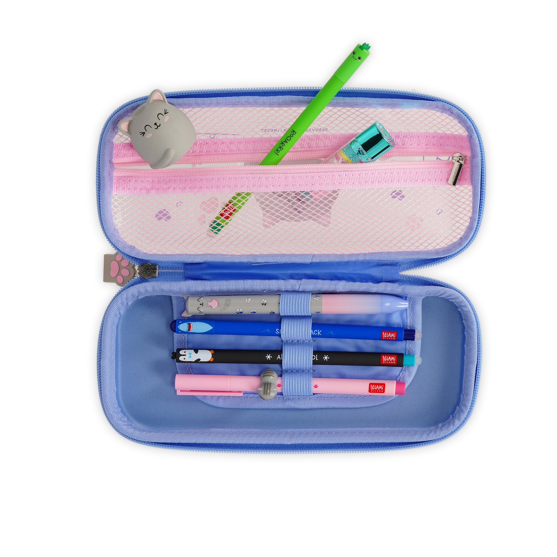 Legami Federmäppchen Mäppchen Pencil Case Wonderwow Kitty Katze Legami Federmäppchen Mäppchen Pencil Case Wonderwow Kitty Katze