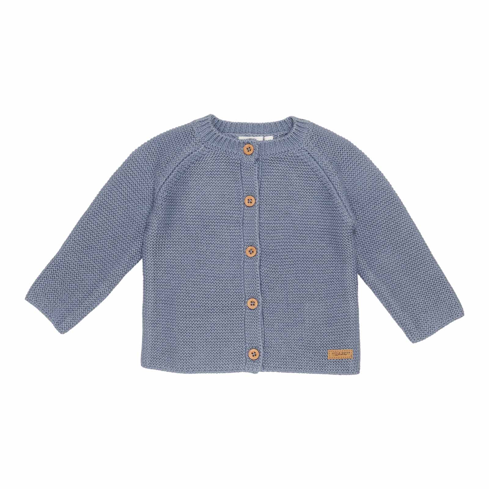 Little Dutch Strickjacke Babyjacke Blau 74