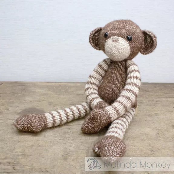 Hardicraft DIY Strickset Knitting Kit Malinda Monkey Affe Hardicraft DIY Strickset Knitting Kit Malinda Monkey Affe
