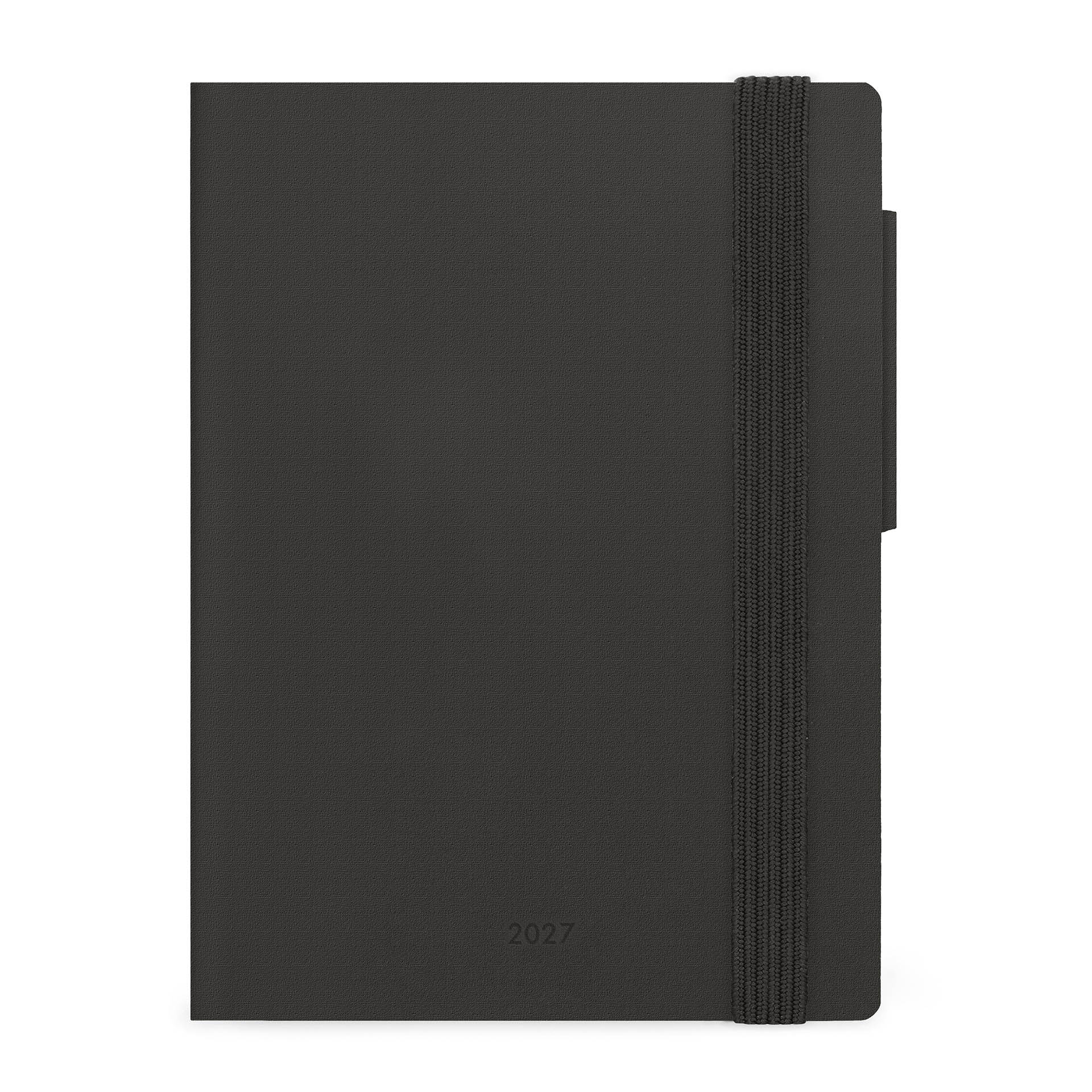 Legami Terminplaner 12 Mon. Wochenübersicht Mini 2027 Black Suit