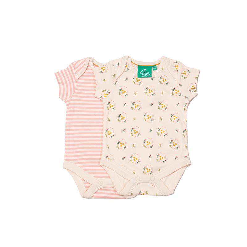 Little Green Radicals Quince Flowers Baby Body Set 12-18 Monate 86