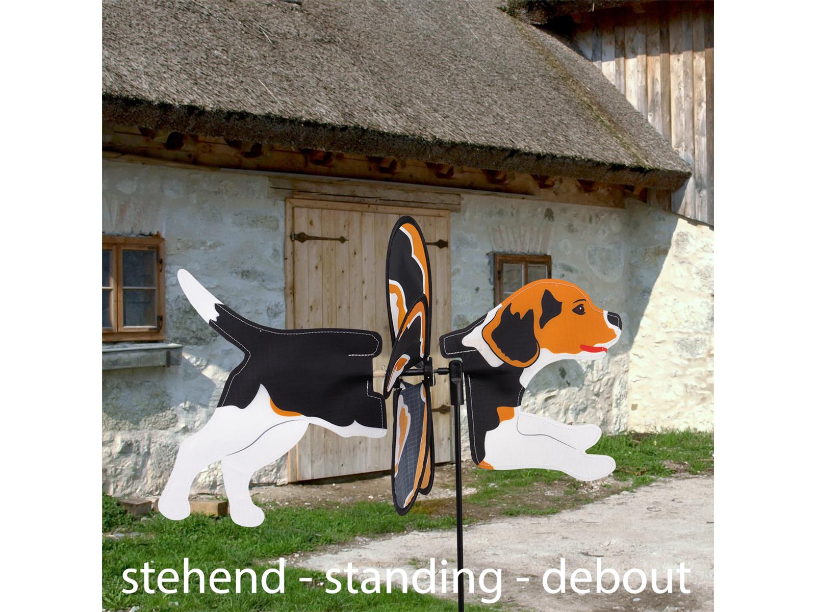 CIM Windspiel Windrad Petite 2 in 1 Beagle