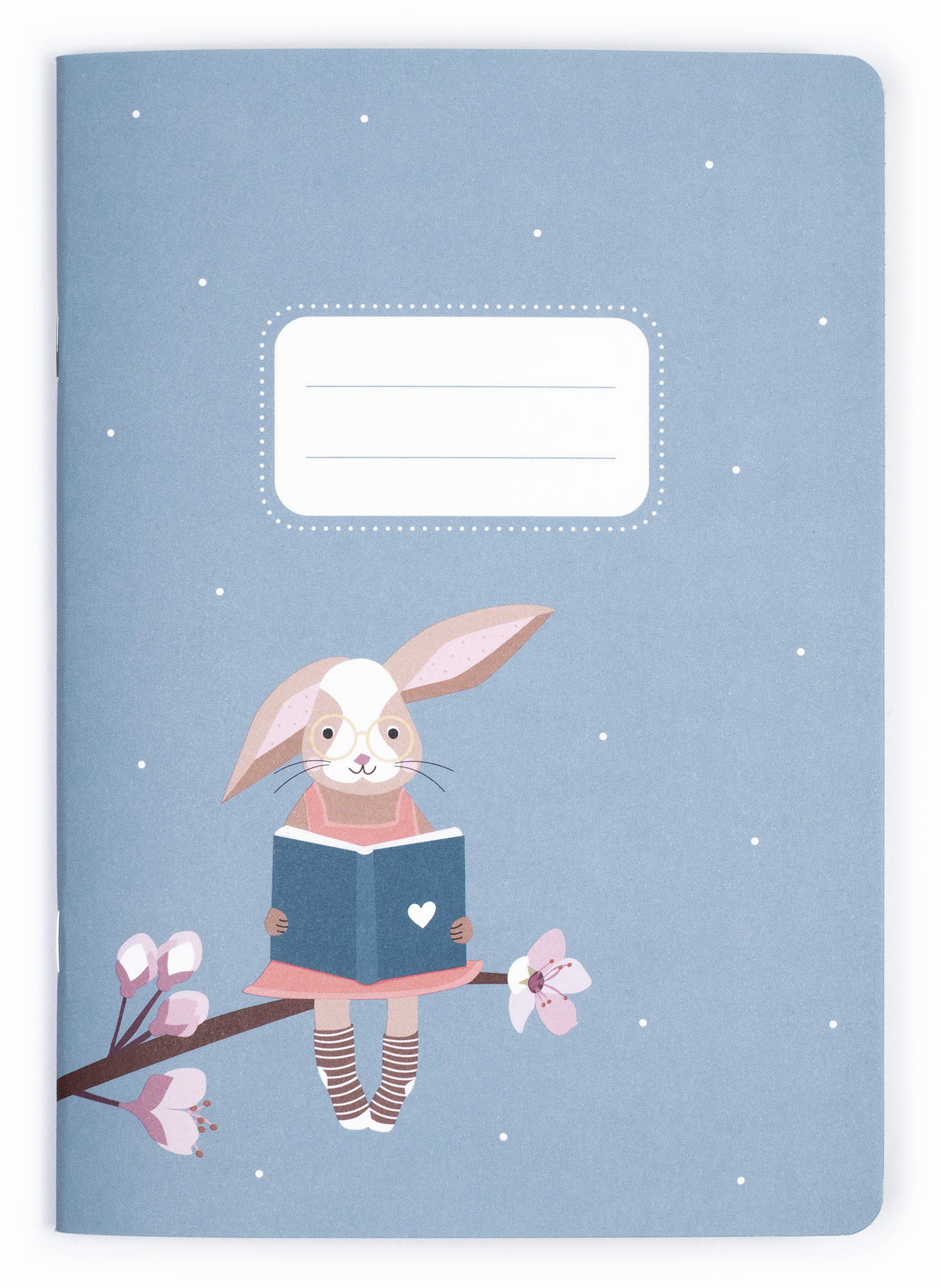 Nellie & Finn Notizbuch Notizheft Hase liniert