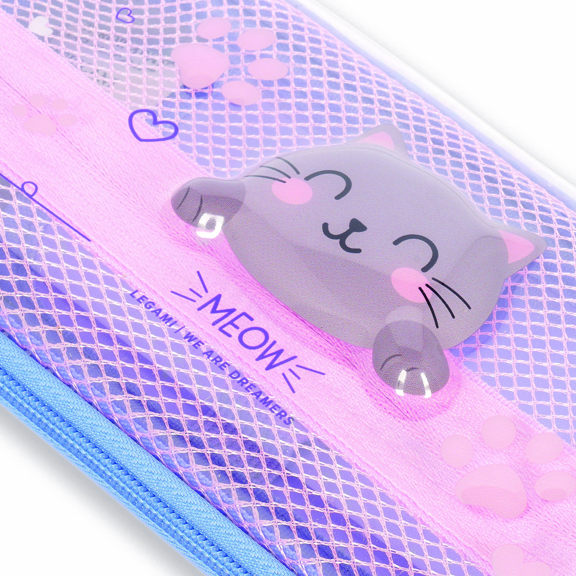Legami Federmäppchen Mäppchen Pencil Case Wonderwow Kitty Katze Legami Federmäppchen Mäppchen Pencil Case Wonderwow Kitty Katze