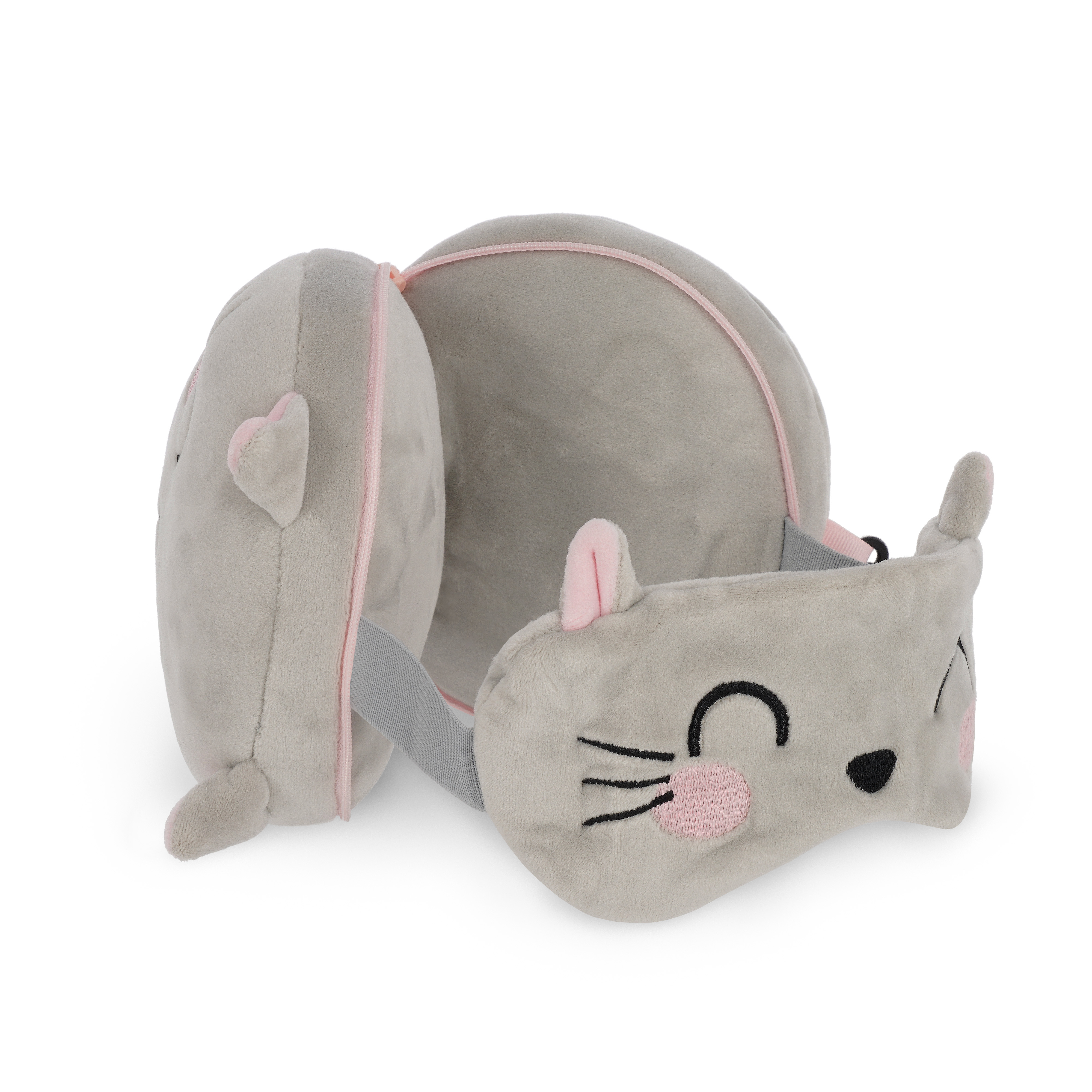 Legami Reisekissen mit Schlafmaske My Travel Buddy Kitty Meow