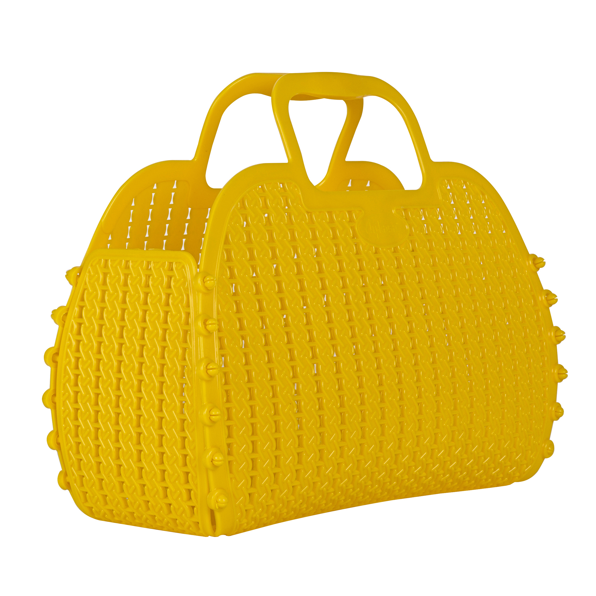 Ay-Kasa Korb Basket Plastik-Korb Eidotter gelb klein Ay-Kasa Korb Basket Plastik-Korb Eidotter gelb klein