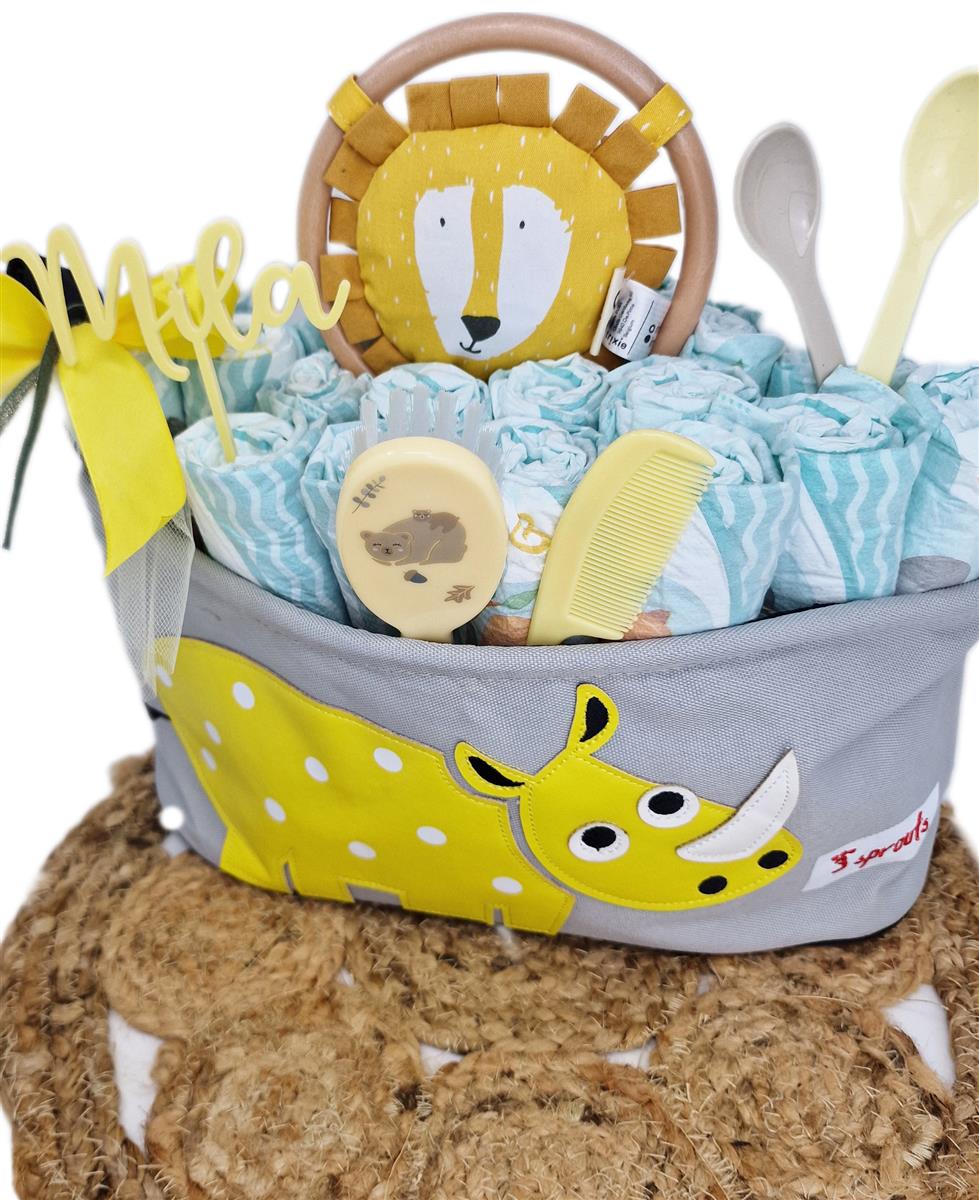 Elfenstall Windeltorte 3 Sprouts Kinderwagentasche Nashorn Elfenstall Windeltorte 3 Sprouts Kinderwagentasche Nashorn