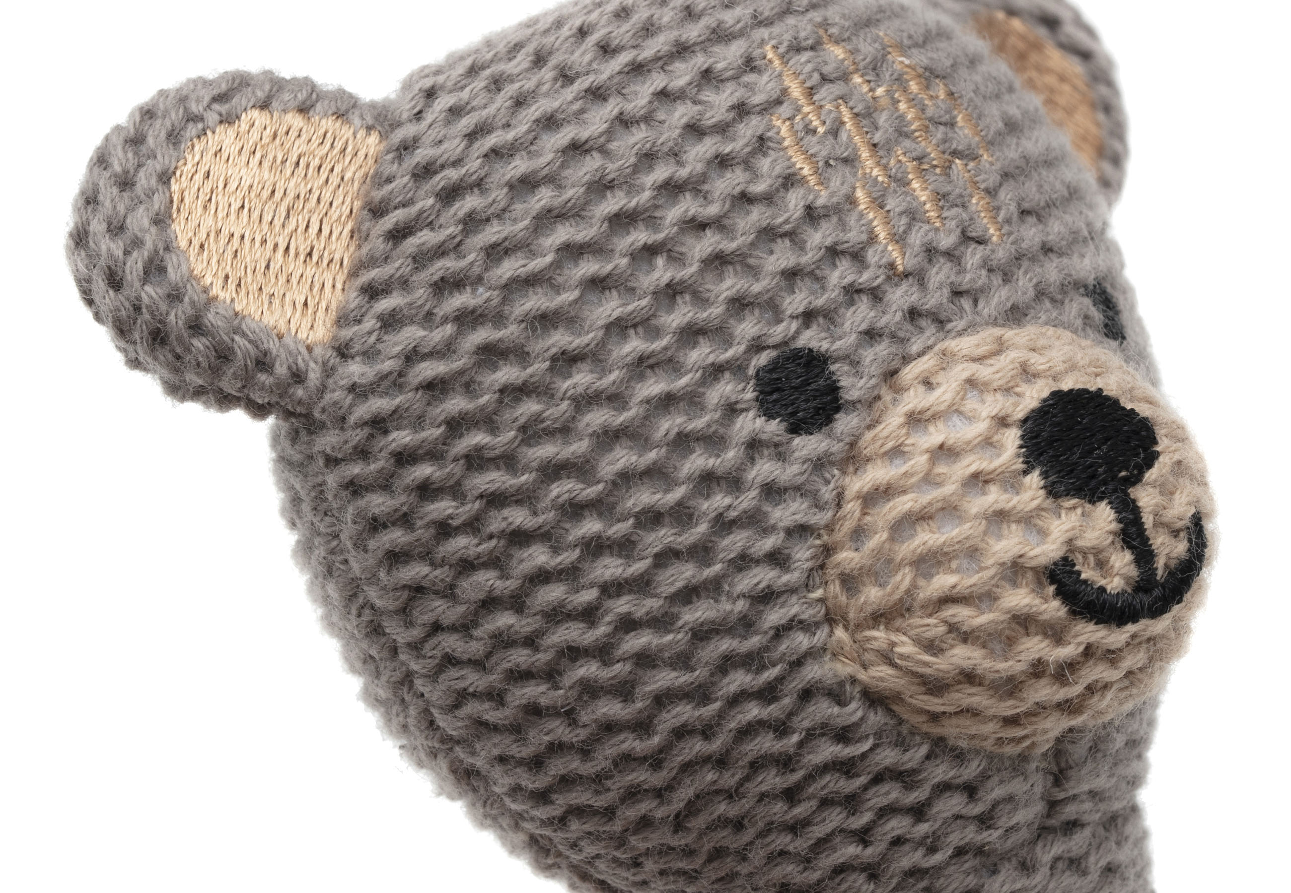 Jollein Plüsch Stabrassel Bear Bär