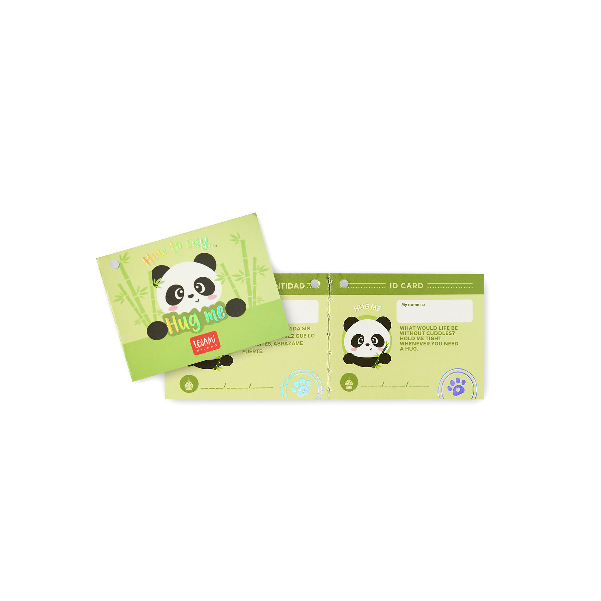 Legami Plüschtier Kuscheltier Super Soft Mini Panda
