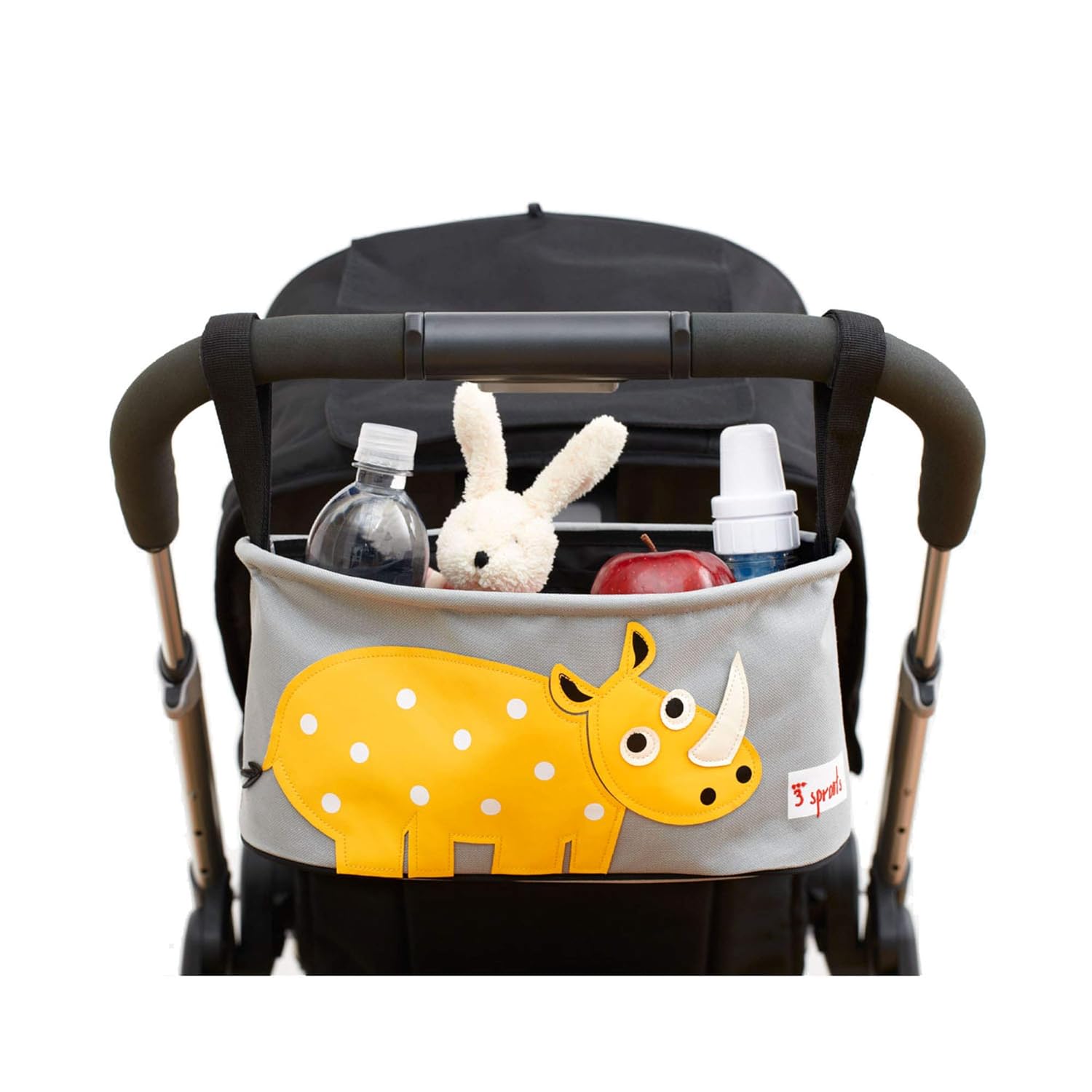 3 Sprouts Kinderwagentasche Kinderwagenorganizer Nashorn